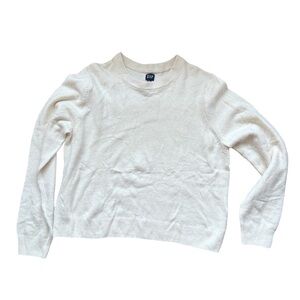 GAP Off-White Knit Pullover
